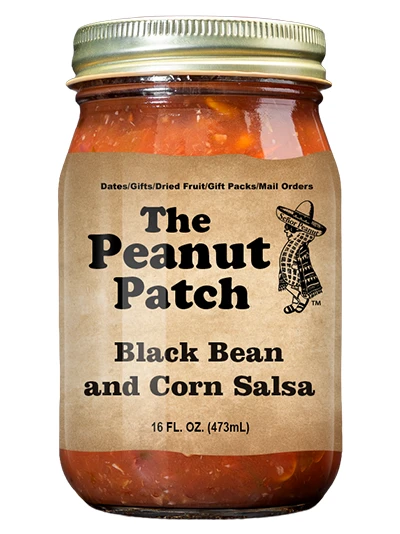 Black Bean and Corn Salsa_label Black Bean and Corn Salsa from The Peanut Patch.