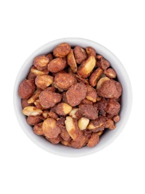 Top view of our Butter Toffee Peanuts from The Peanut Patch.